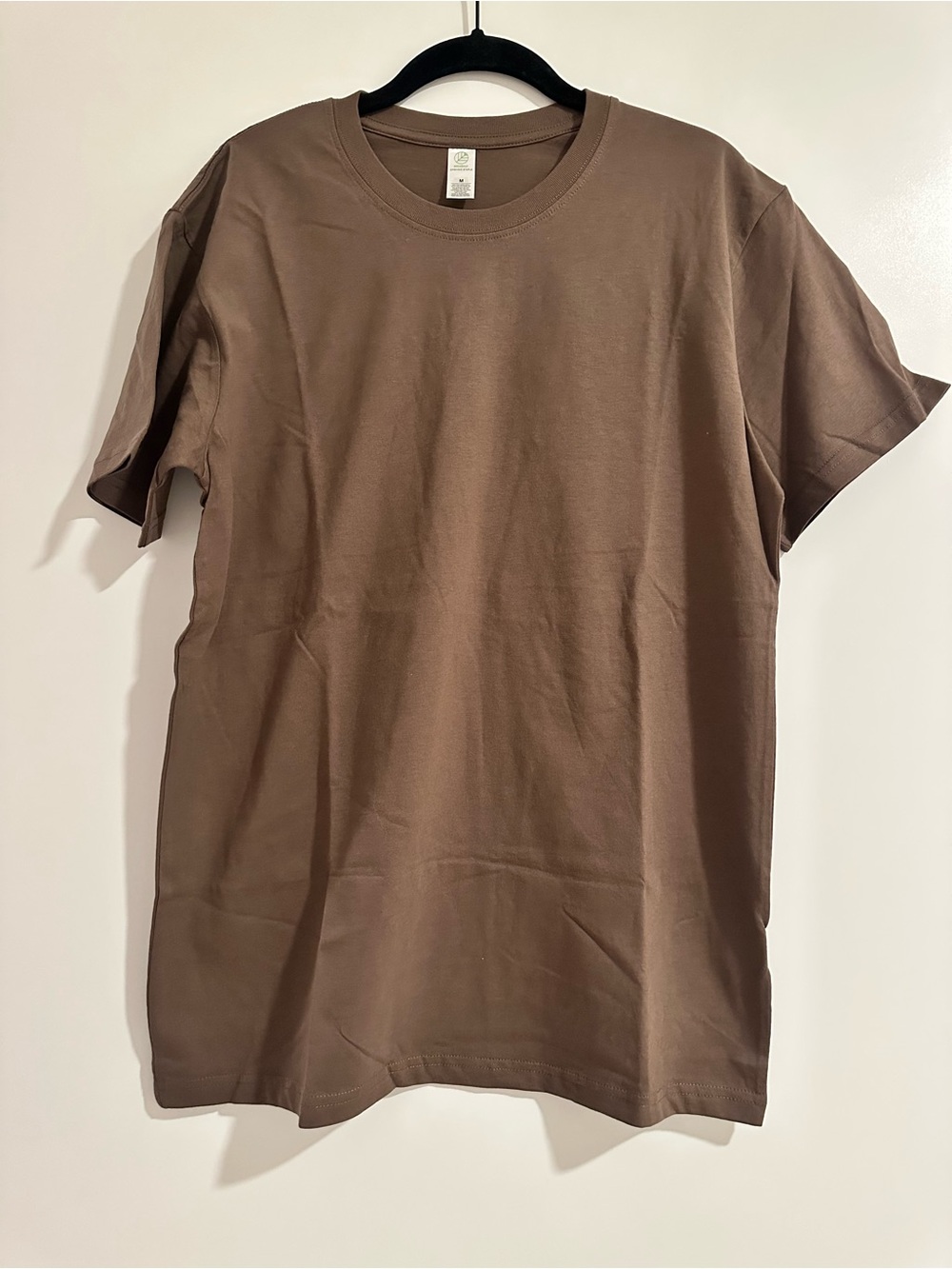 New AS Colour Men’s 100% organic cotton tshirt brown, medium
